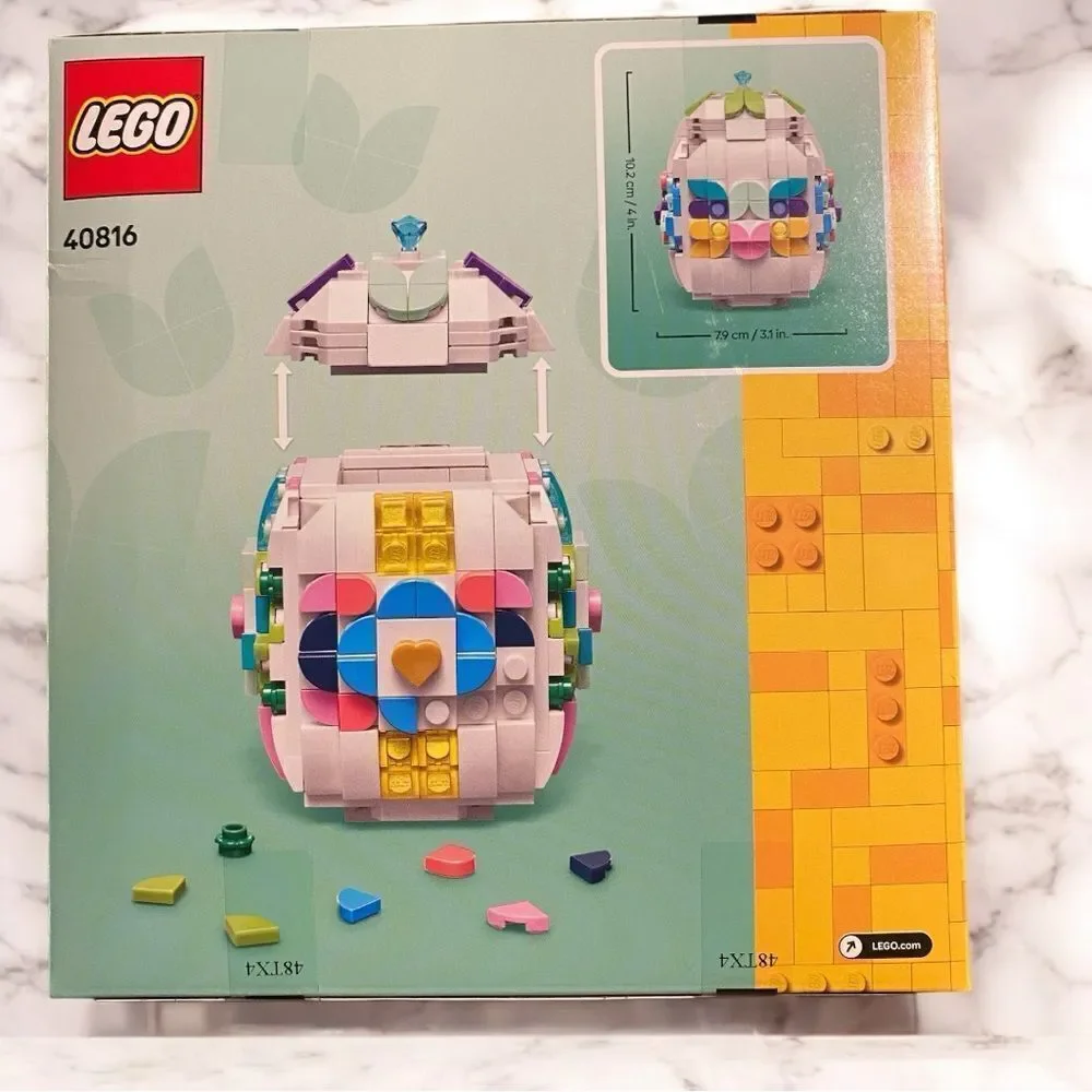 LEGO 40816 Decorative Easter Egg Building Toy NWT - Picture 2 of 2